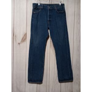 Levi's Jeans Men's 38‎ 32 501 Button Fly Straight Leg